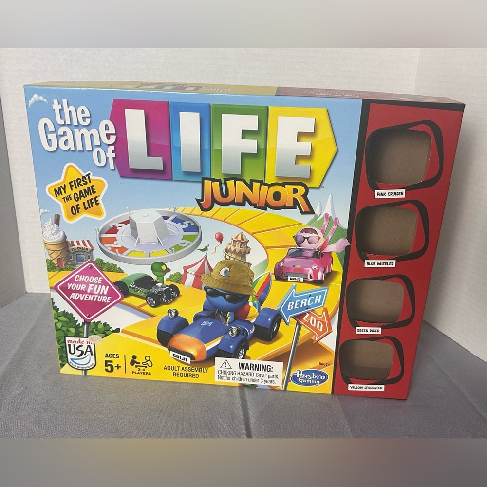 The Game of Life Junior board game